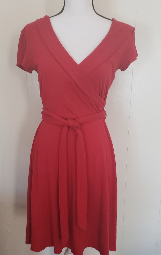 Ecoskin Red Dress Small